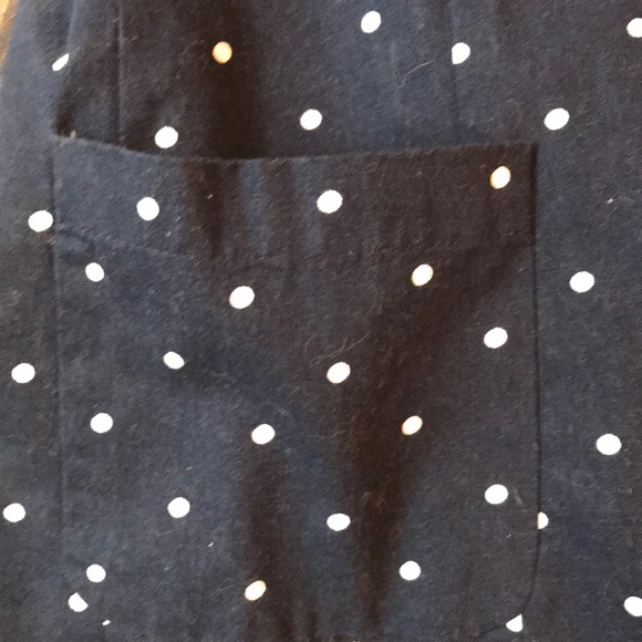 Navy blue polka dots blazer - Picture 6 of 6
